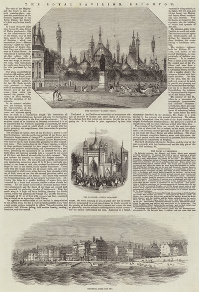 The Royal Pavilion, Brighton by English School