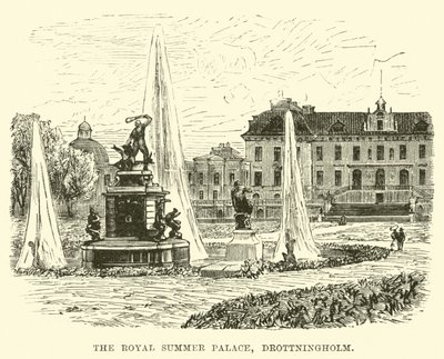 The Royal Summer Palace, Drottningholm by English School
