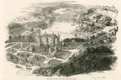 The Royal Surrey Gardens (Surrey Zoological Gardens), London by English School