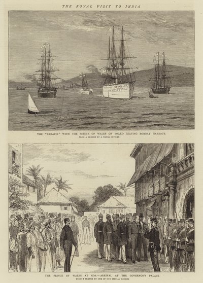 The Royal Visit to India by English School