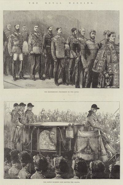 The Royal Wedding by English School