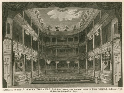 The Royalty Theatre, Well Street, Wellclose Square, London by English School
