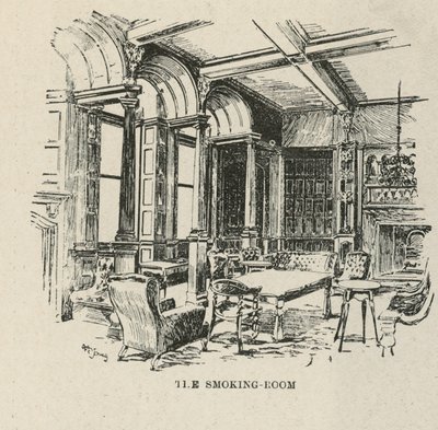 The Russell Hotel, Russell Square: The Smoking Room by English School