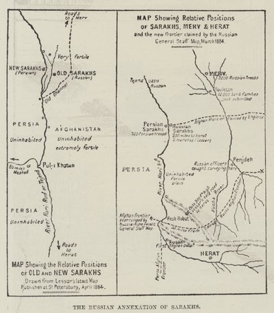 The Russian Annexation of Sarakhs by English School
