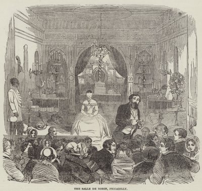 The Salle de Robin, Piccadilly by English School