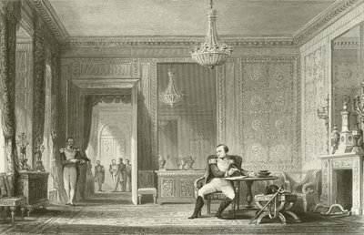 The Salon of Abdication, Fontainebleau by English School