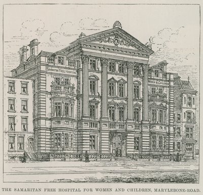 The Samaritan Free Hospital for Women and Children, Marylebone Road by English School