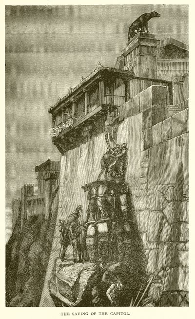 The Saving of the Capitol by English School