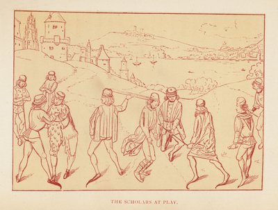 The Scholars at Play by English School