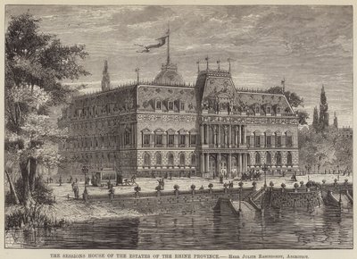 The Sessions House of the Estates of the Rhine Province by English School