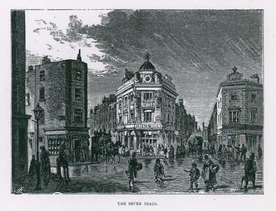 The Seven Dials, London by English School