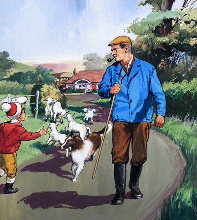 The Shepherd by English School