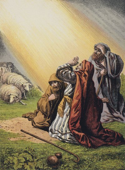 The Shepherds Of Bethlehem by English School