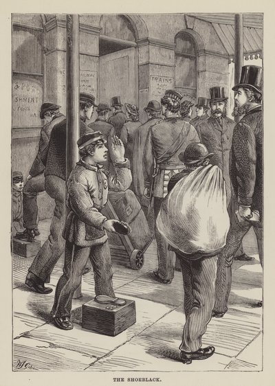 The Shoeblack by English School