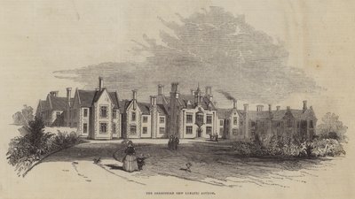 The Shropshire New Lunatic Asylum by English School