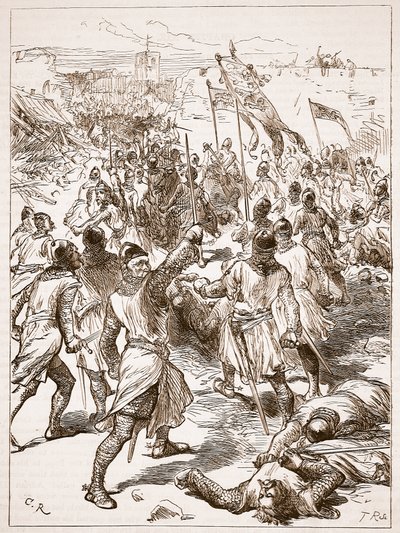 The Siege of Waterford (Illustration from Cassell
