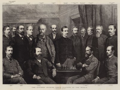 The Sixteen Leading Chess Players of the World by English School