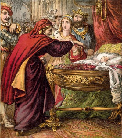 The Sleeping Beauty in the Wood by English School
