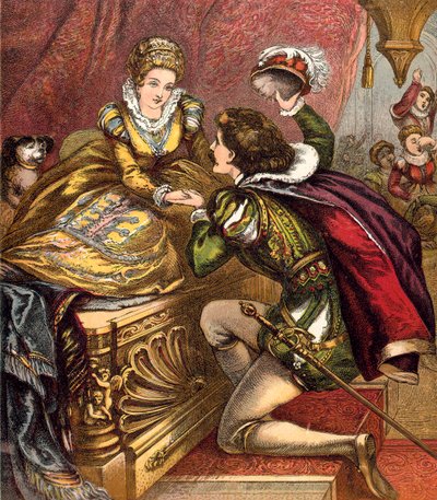 The Sleeping Beauty in the Wood by English School