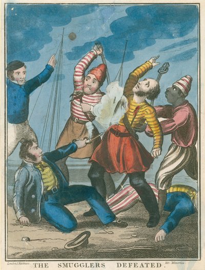 The Smugglers Defeated by English School