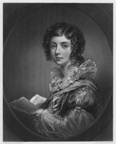 The Songstress, from the Picture in the Vernon Gallery by English School