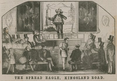 The Spread Eagle, Kingsland Road, London by English School