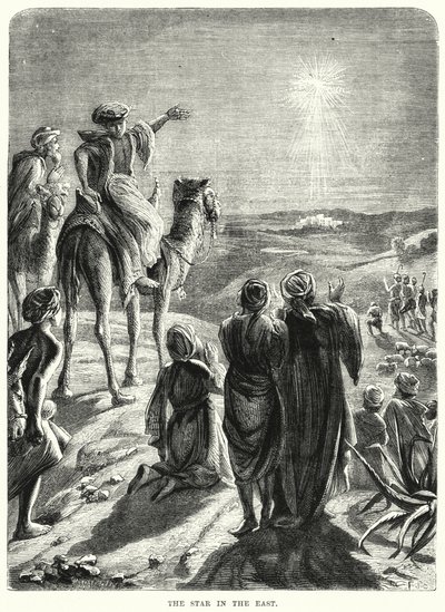 The Star in the East by English School