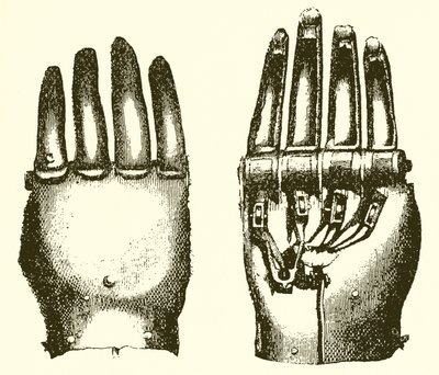 The Steel Hand of Carslogie by English School