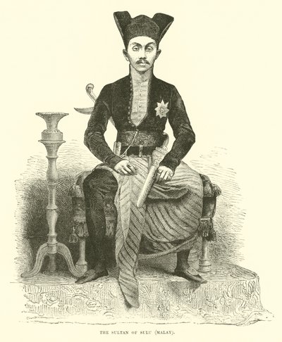 The Sultan of Sulu, Malay by English School