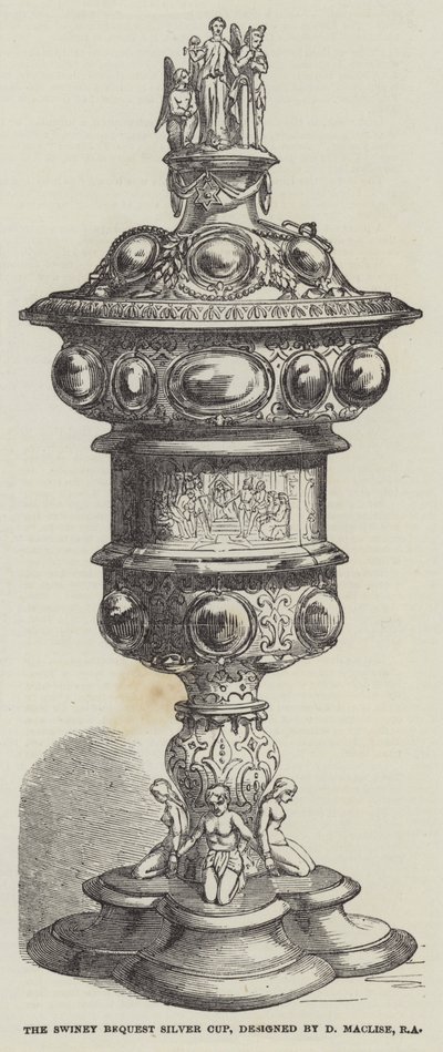 The Swiney Bequest Silver Cup, designed by D Maclise, RA by English School