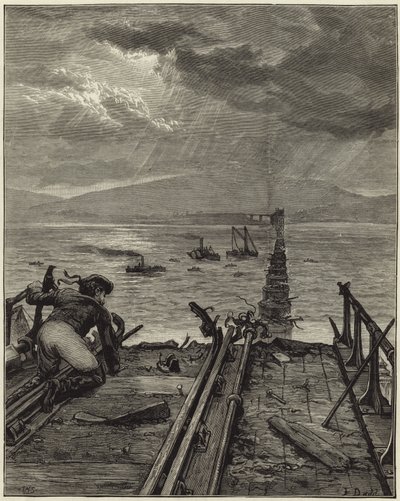 The Tay Bridge Disaster by English School