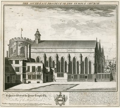The Temple Church by English School