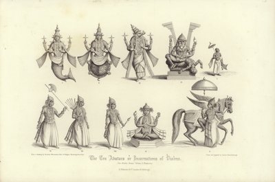 The Ten Avatars by English School