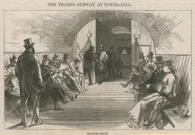 The Thames Subway at Tower Hill by English School