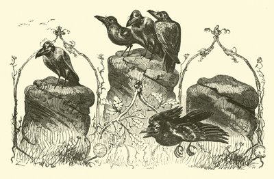 The Three Crows by English School