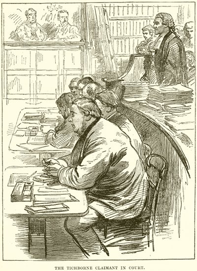 The Tichborne Claimant in Court by English School