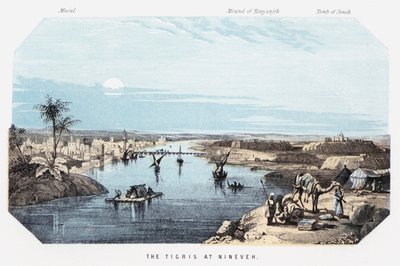 The Tigris at Nineveh by English School