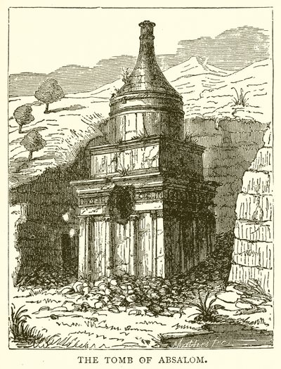 The Tomb of Absalom by English School