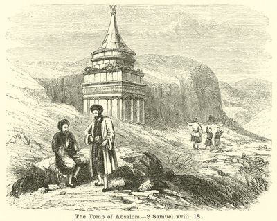 The Tomb of Absalom by English School