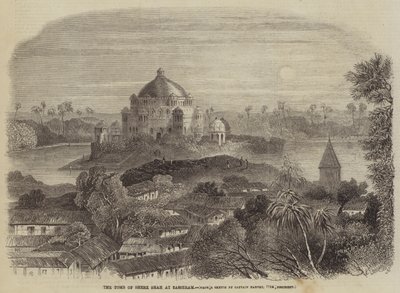 The Tomb of Shere Shah at Sasseram by English School