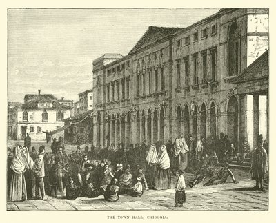 The Town Hall, Chioggia by English School