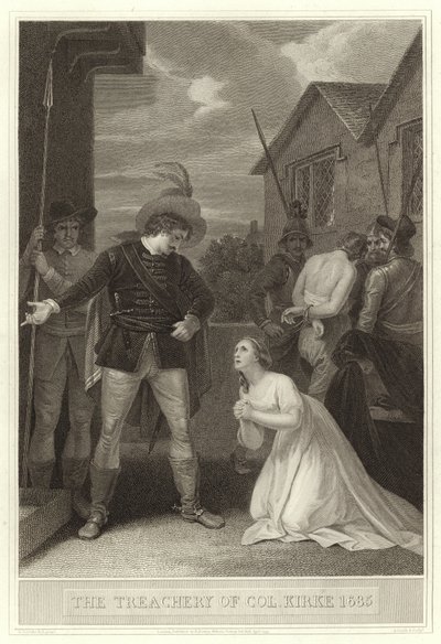 The Treachery of Colonel Kirke 1685 by English School