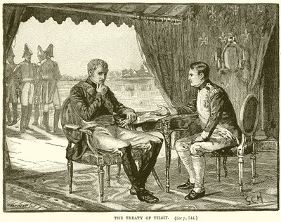 The Treaty of Tilsit by English School