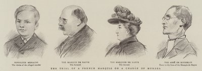 The Trial of a French Marquis on a Charge of Murder by English School