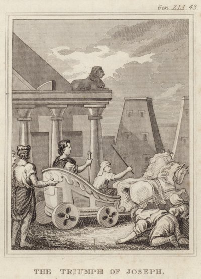The Triumph of Joseph by English School