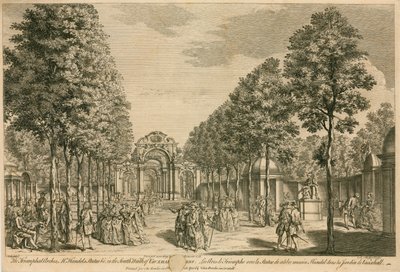 The Triumphal Arches, Mr. Handel