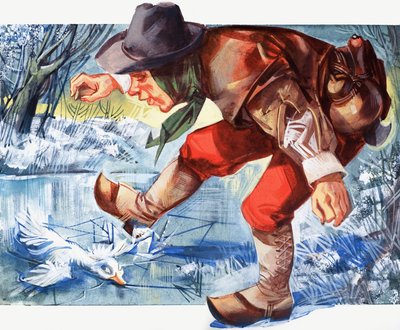 The Ugly Duckling by English School