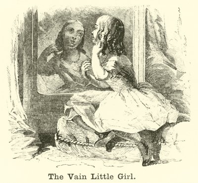The Vain Little Girl by English School