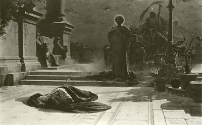 The Victims of Galerius (engraving) by English School