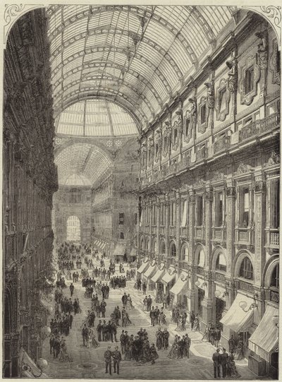 The Victor Emmanuel Gallery by English School